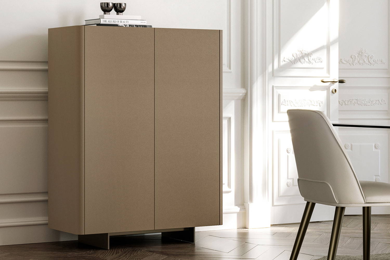 Alma Upholstered Cupboard