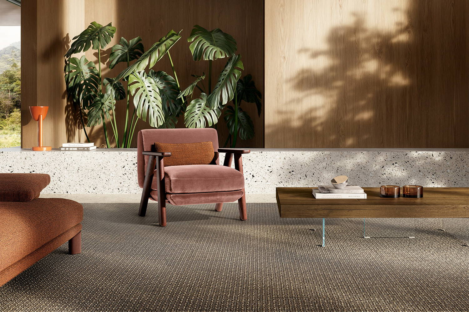 The Altana armchair by Monica Armani for Lago.