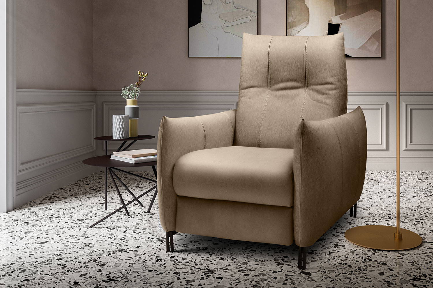 Altea recliner chair by Nicoline Italia