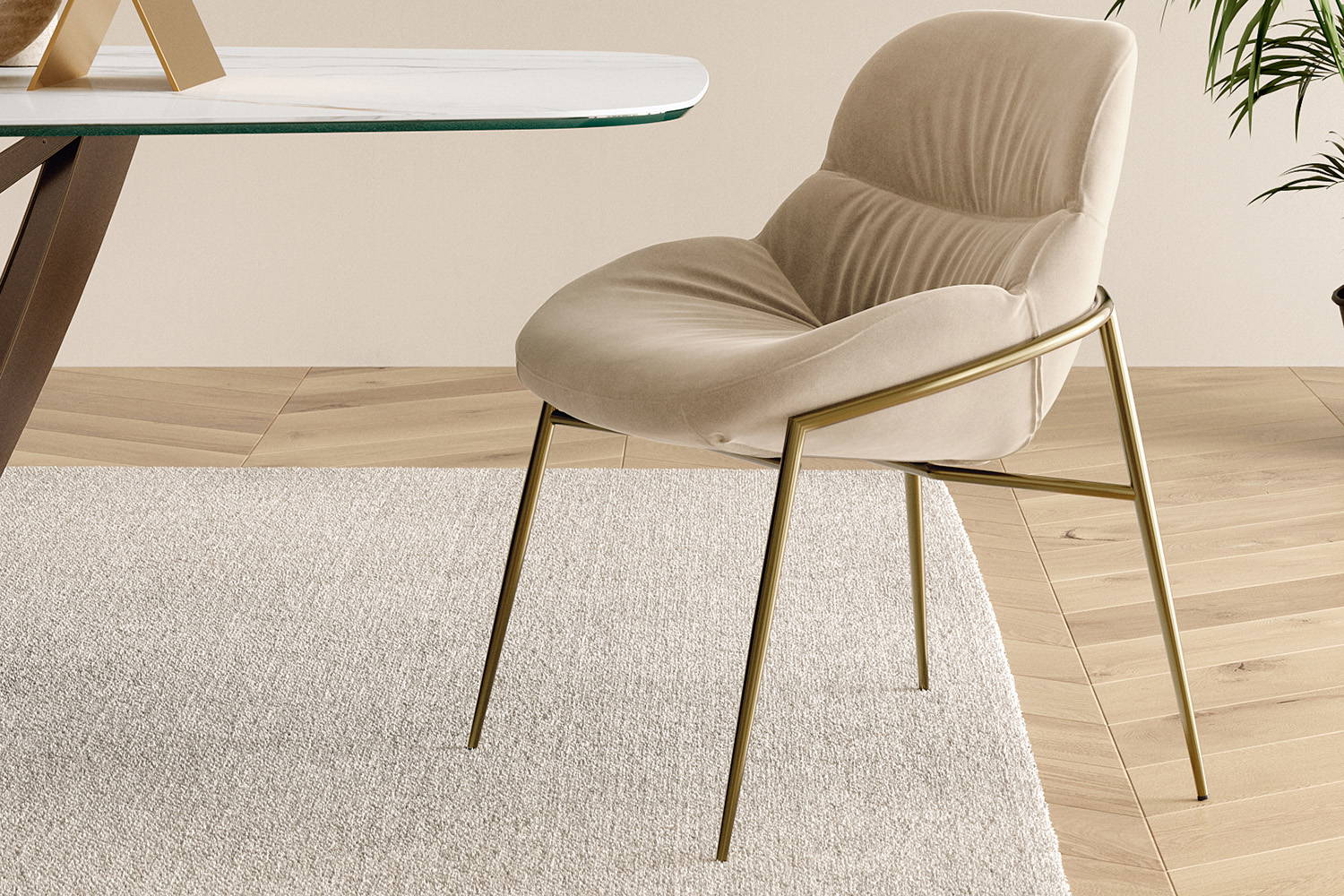 Amelie Dining Chair by Bontempi Casa | room service 360°