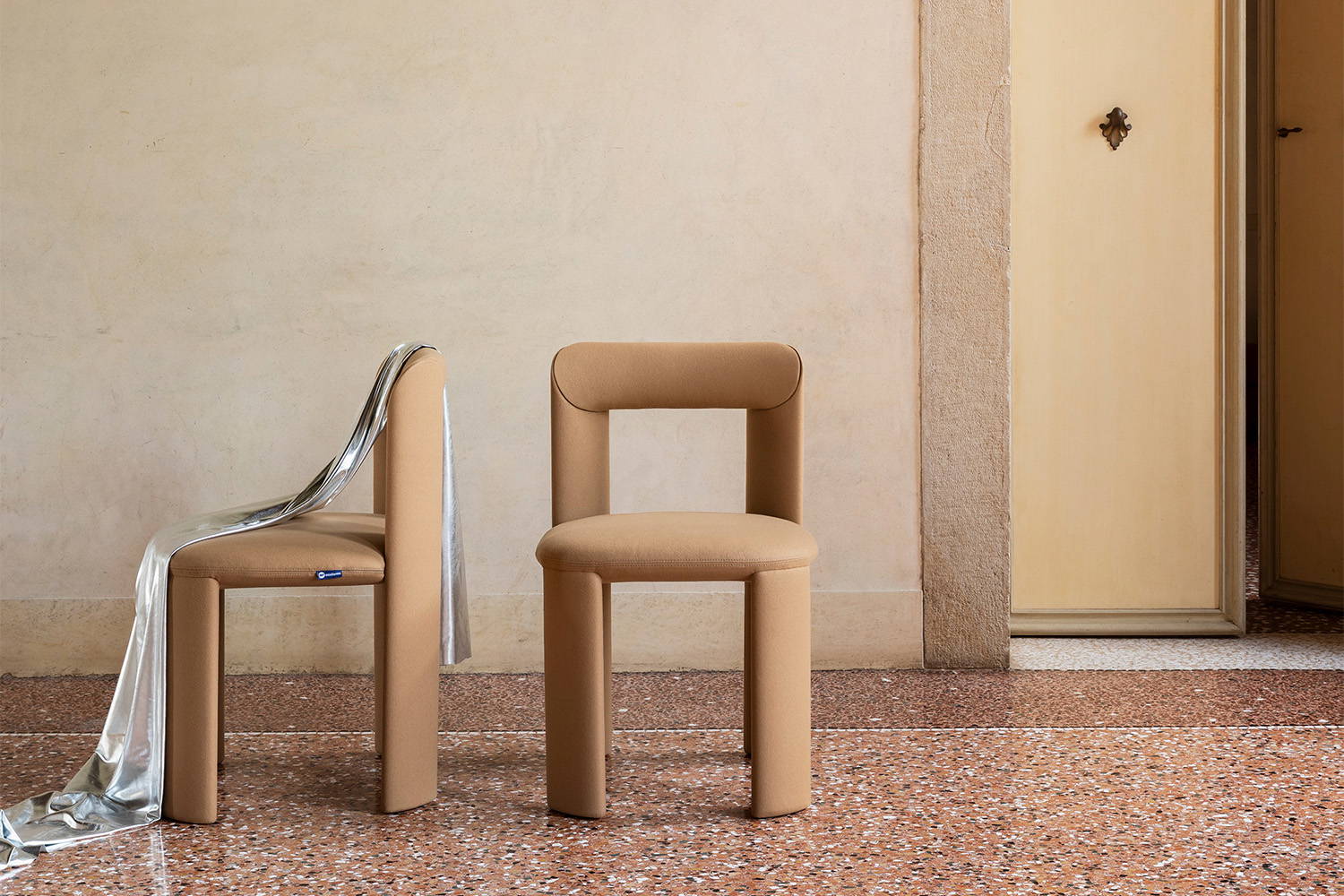 Amia Upholstered Dining Chair designed by E-ggs Studio