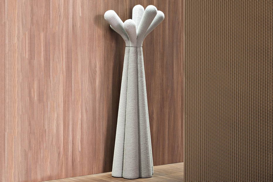 Anemone upholstered coat rack by Bonaldo