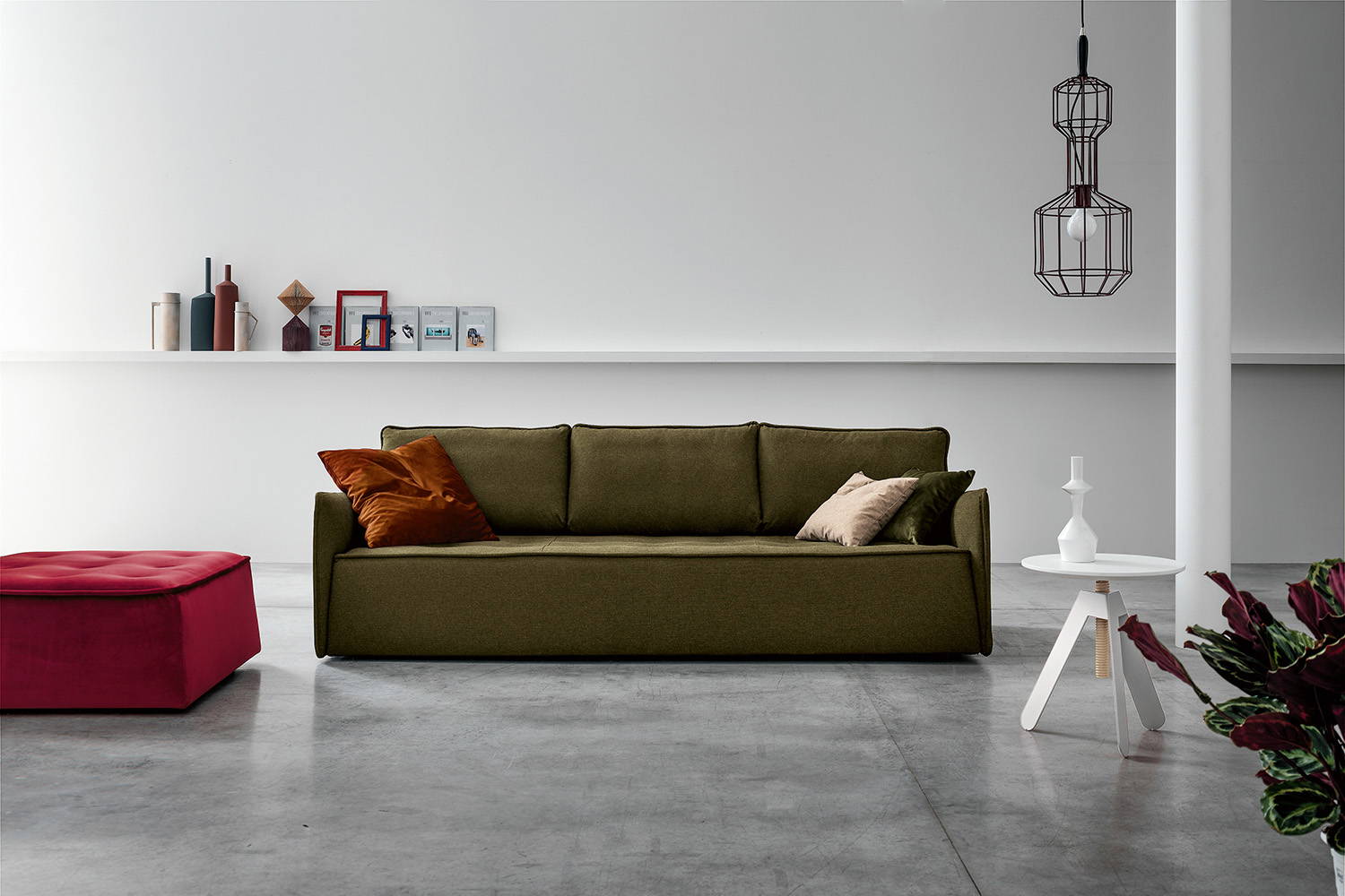 Antares sofa designed by Marco Corti for Bontempi Casa