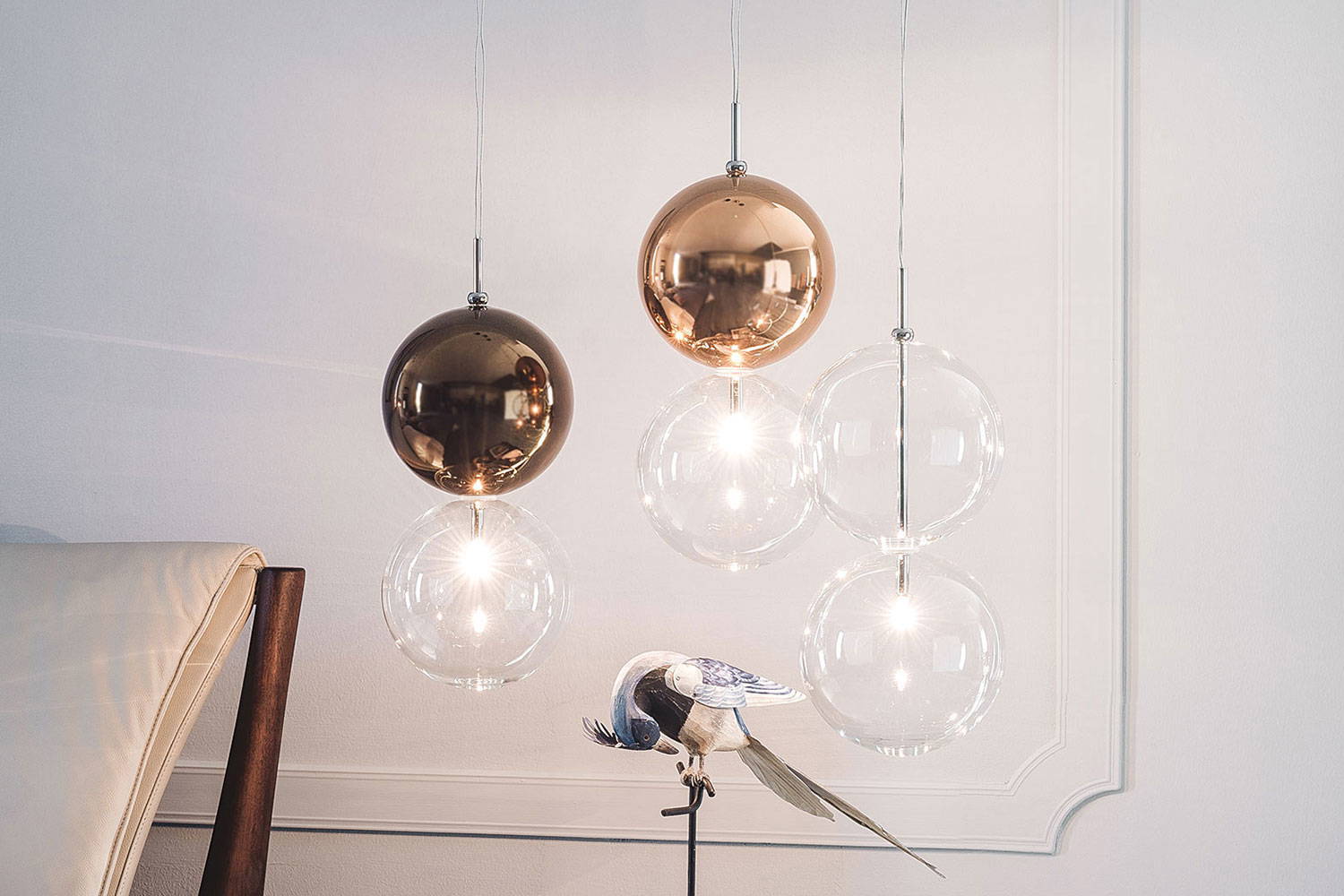 Apollo pendant light by Cattelan Italia