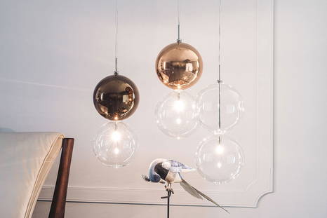 Apollo pendant light by Cattelan Italia