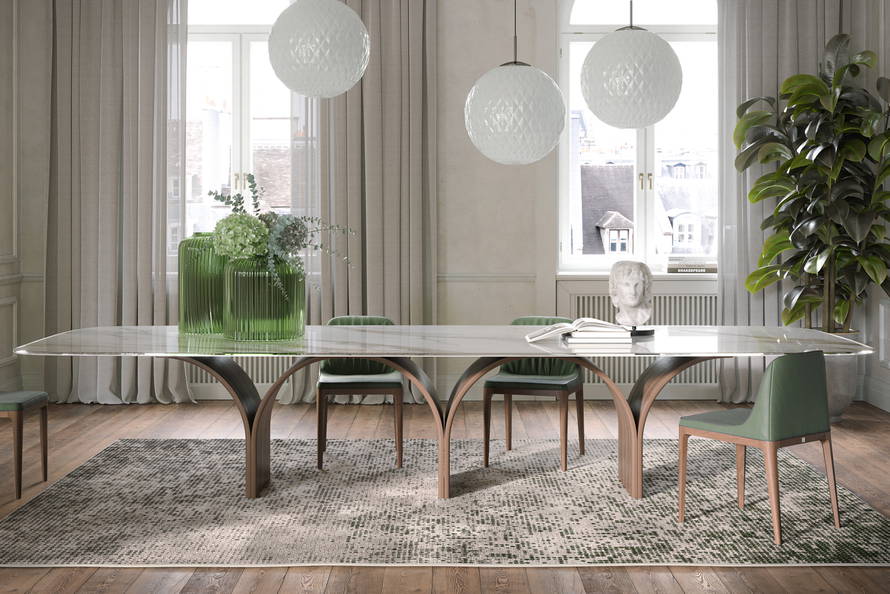 Arco Maxi Artistic Dining Table