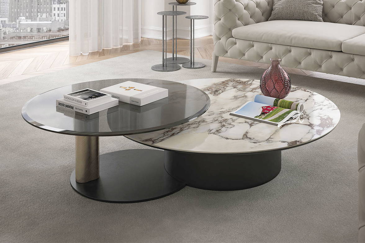 Arena Keramik Bond Coffee Table by Cattelan Italia Arena Keramik Bond Coffee Table by Cattelan Italia