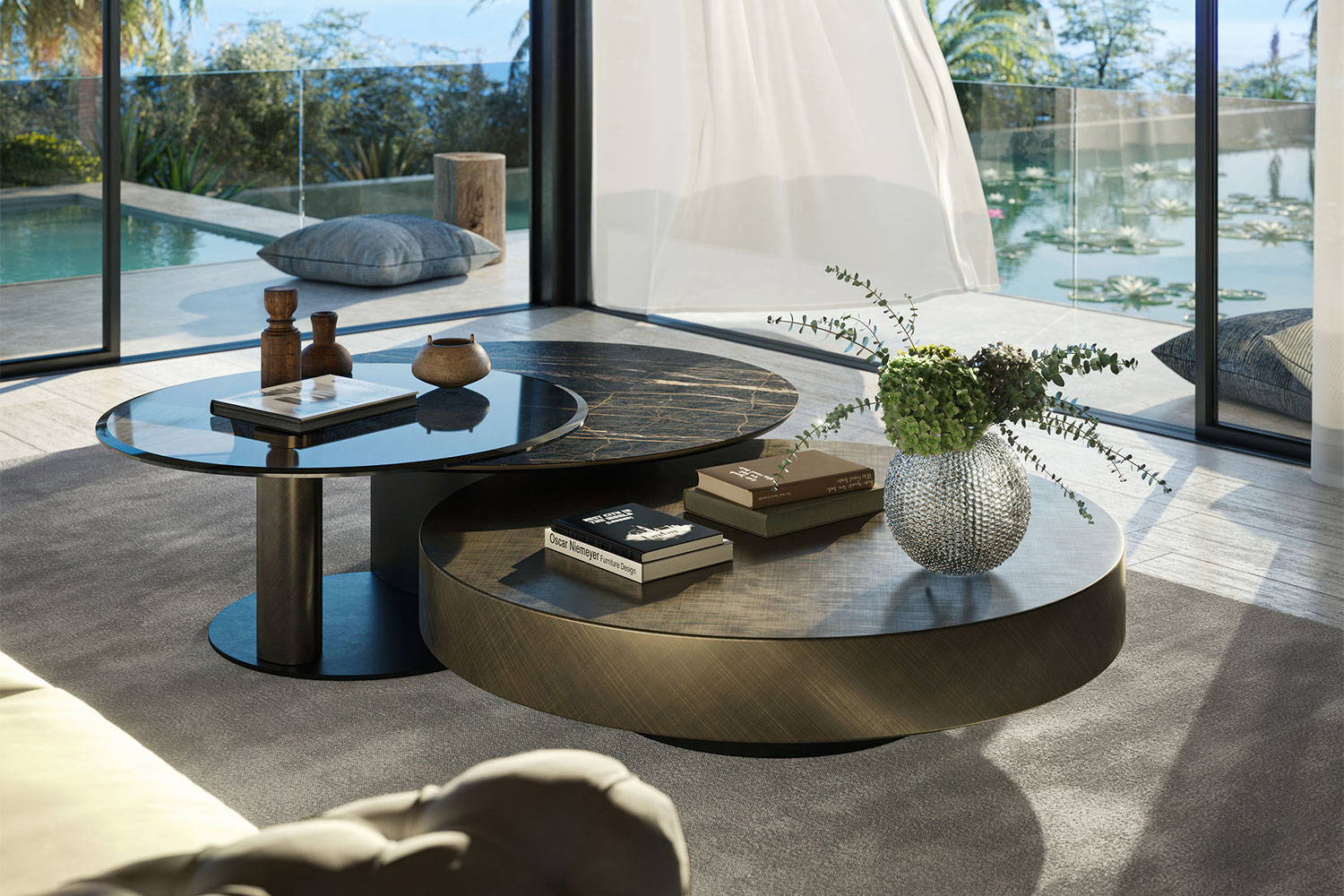 Arena Keramik Bond Coffee Table by Cattelan Italia | room service 360°
