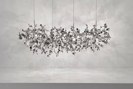 Argent linear suspension by Terzani