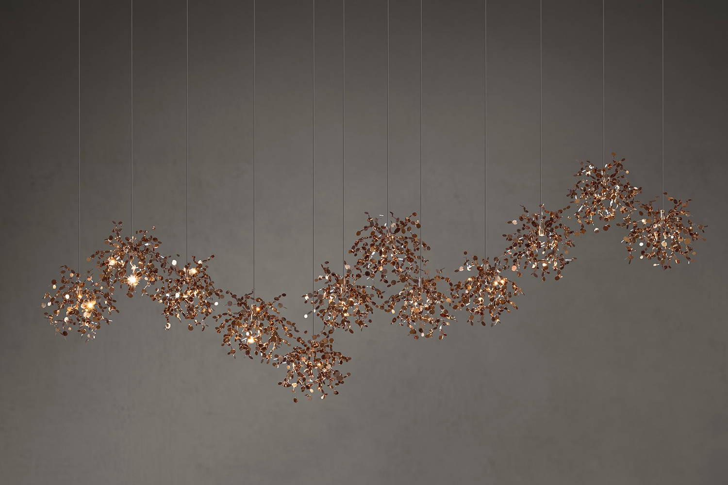 Argent Mon Bijou Linear 12 Suspension Light