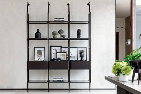 Aria bookcase composition B by Porada