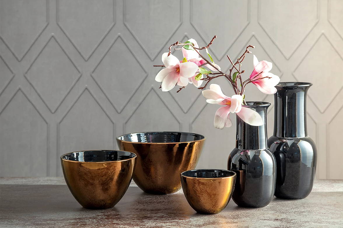 Aria vases by Tonin Casa Aria vases by Tonin Casa