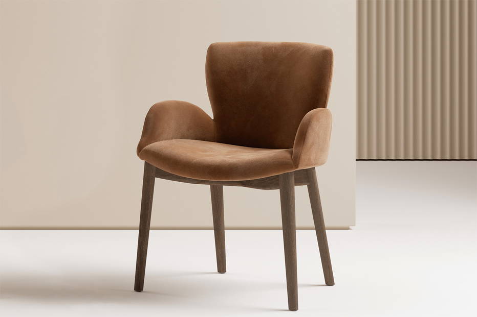 Ariel Wood Dining Chair