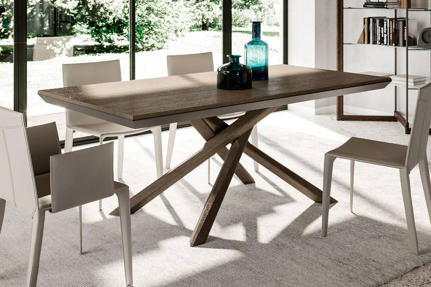 Lunette Dining Chair by Ozzio Italia | room service 360°