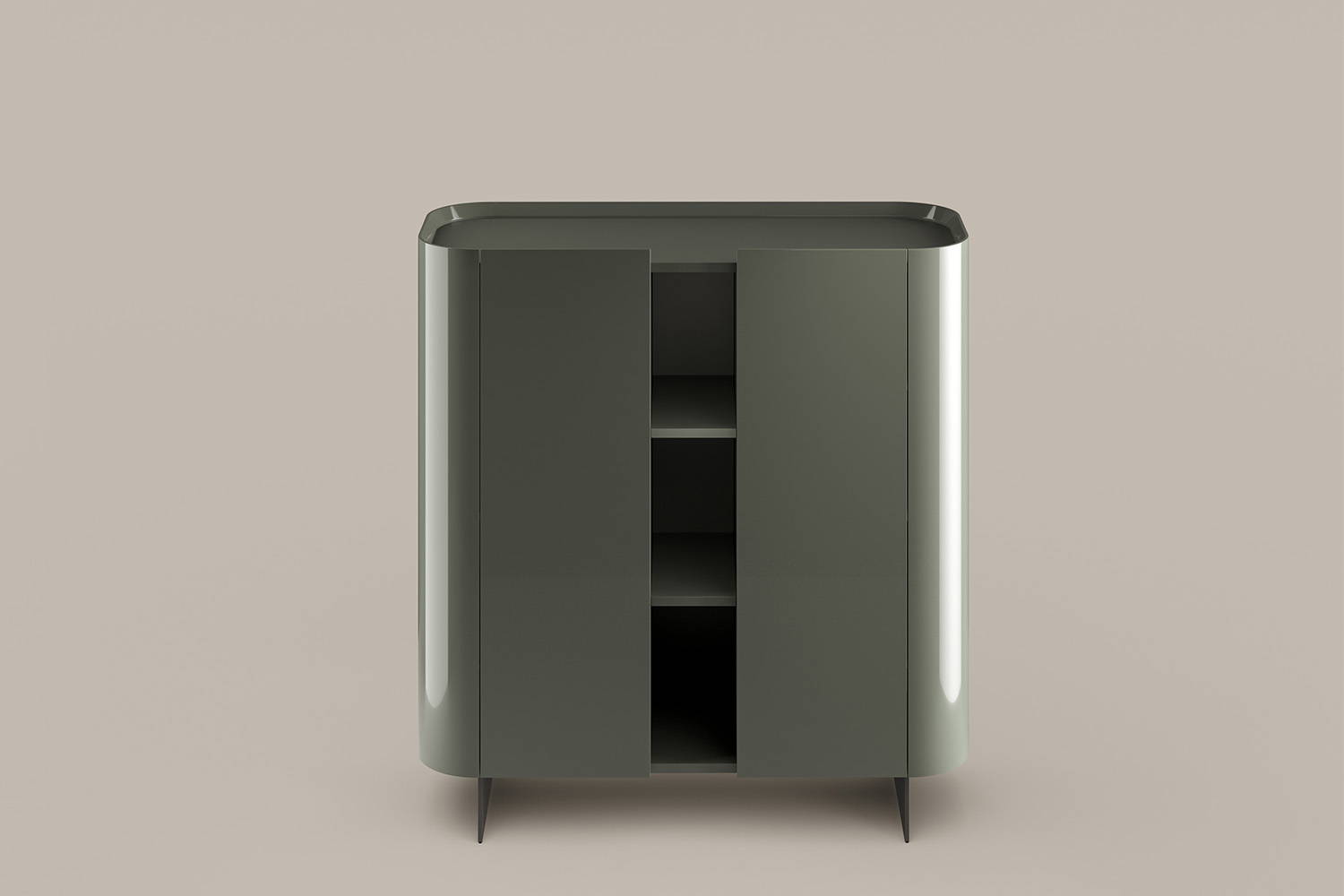 Arragan Cupboard offers the option of an additional set of shelves