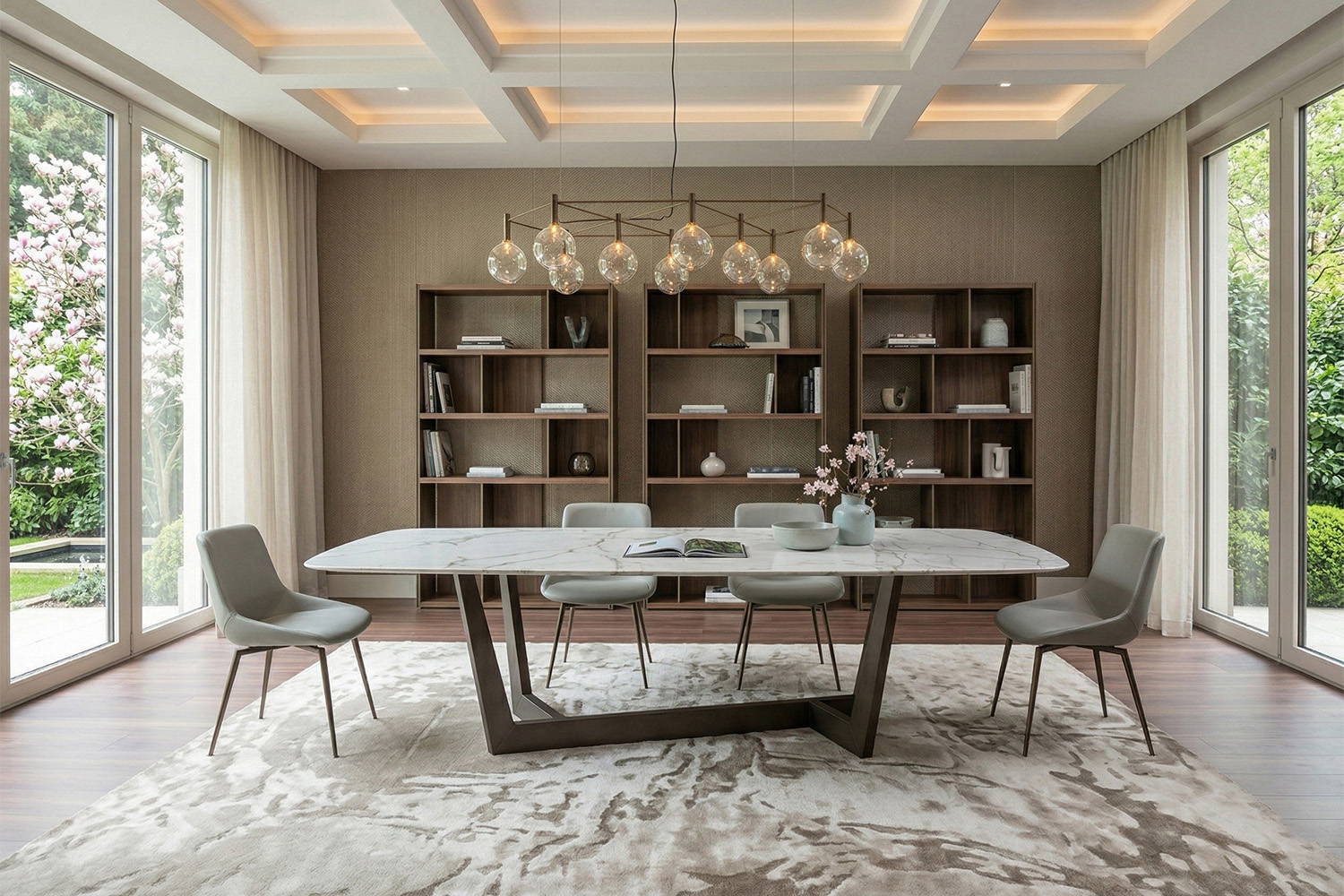 Art Oblong Dining Table Quickship
