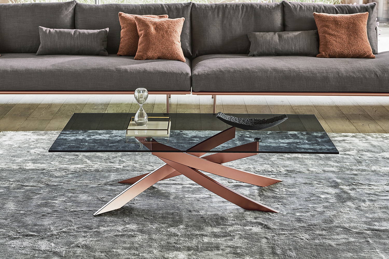 Artistico coffee table designed by Pocci & Dondoli for Bontempi Casa
