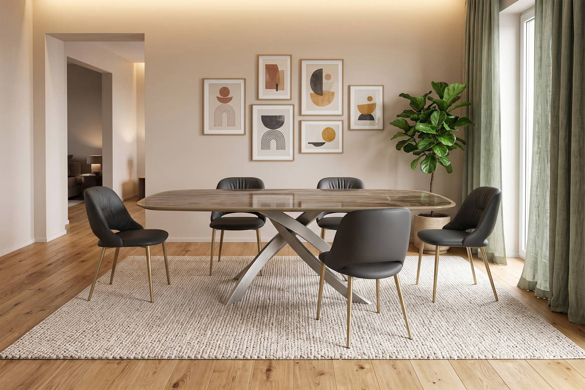 Artistico Elite Dining Table by Bontempi Artistico Elite Dining Table by Bontempi