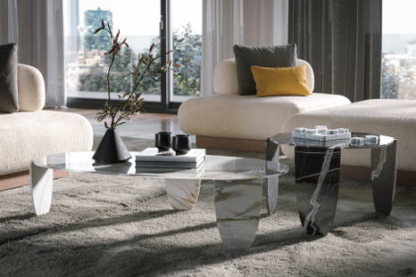 Arturo Artistic Coffee Tables in living room
