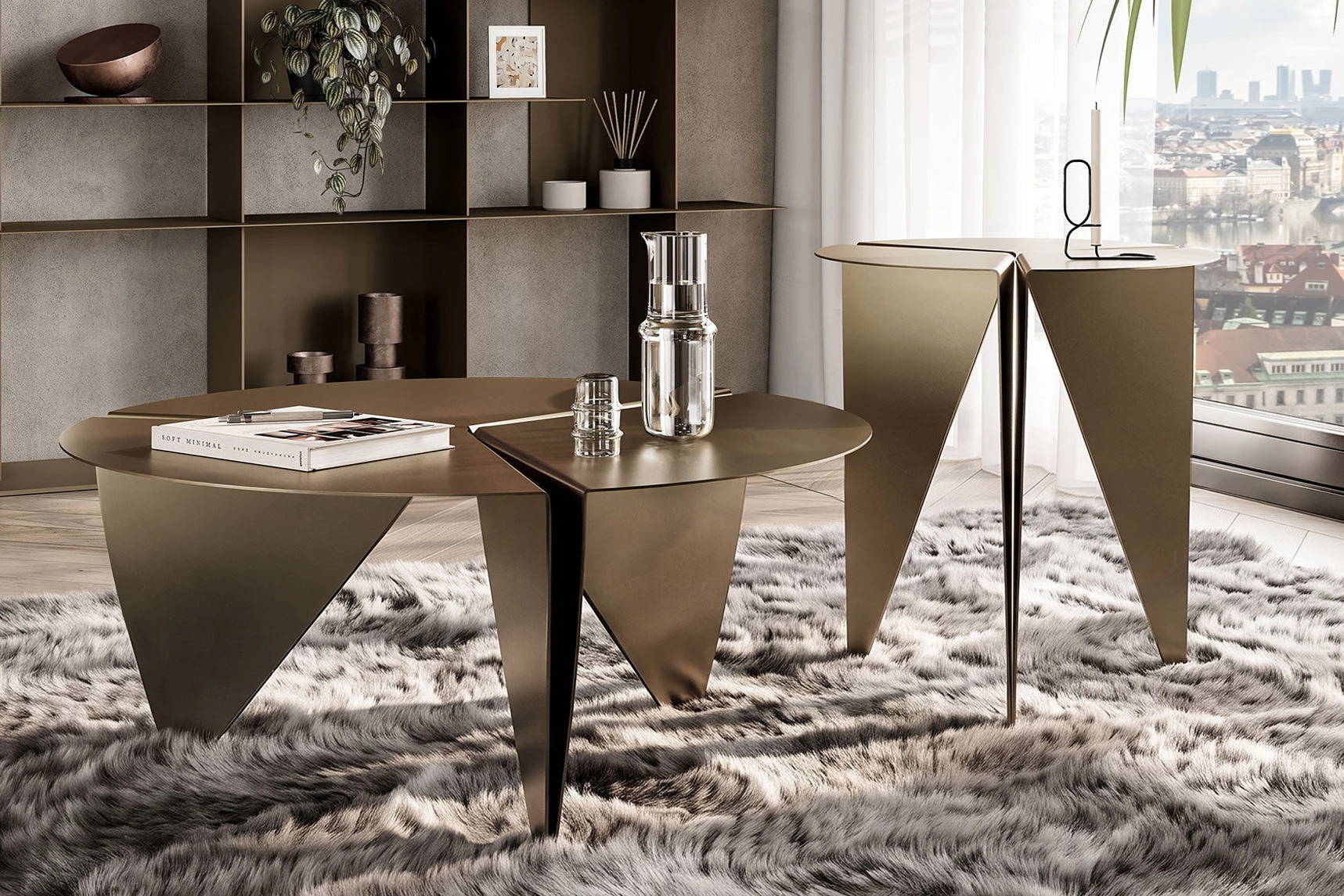 Asagao Coffee Tables from Tonin Casa
