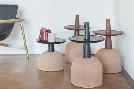 Assemblage end tables by Bonaldo
