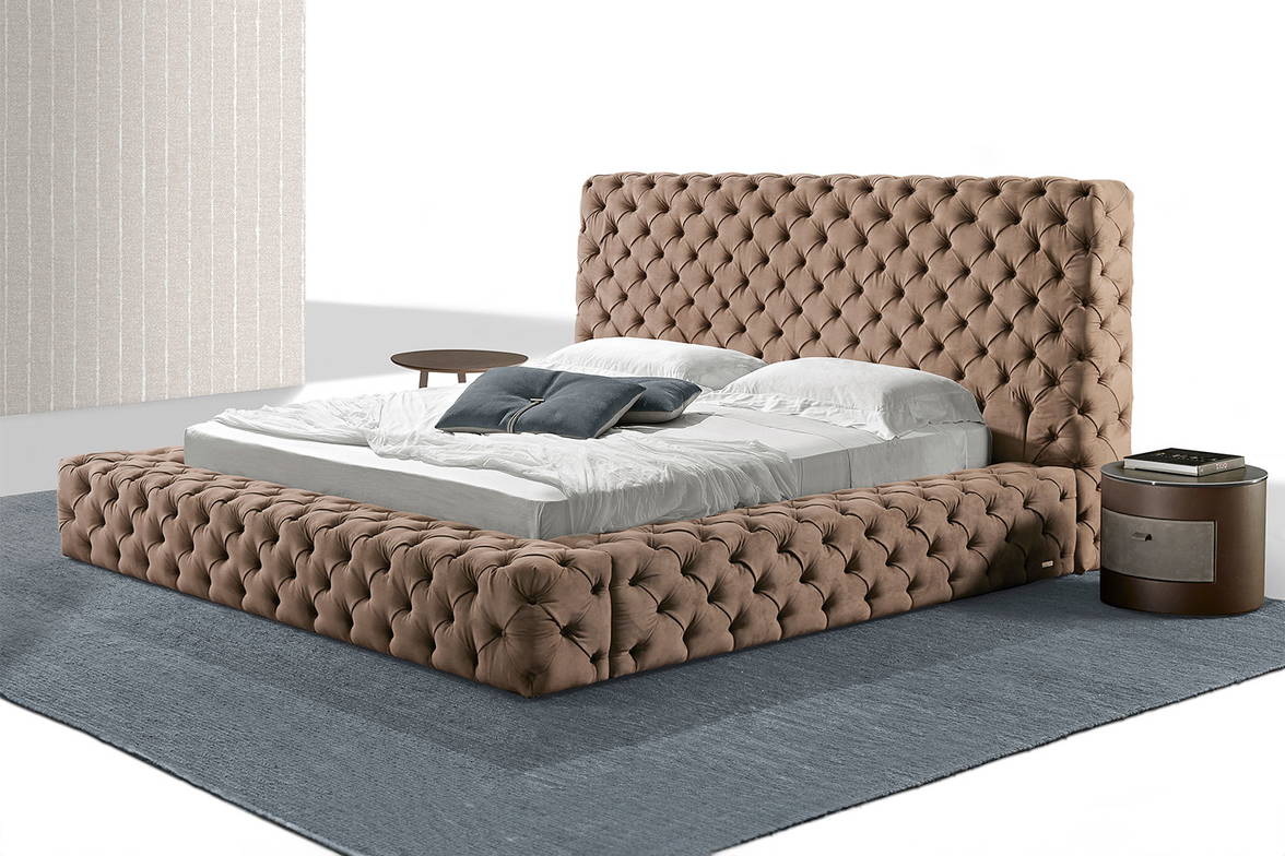 Aston Bold night bed with Bolemi nightstand Aston Bold night bed with Bolemi nightstand