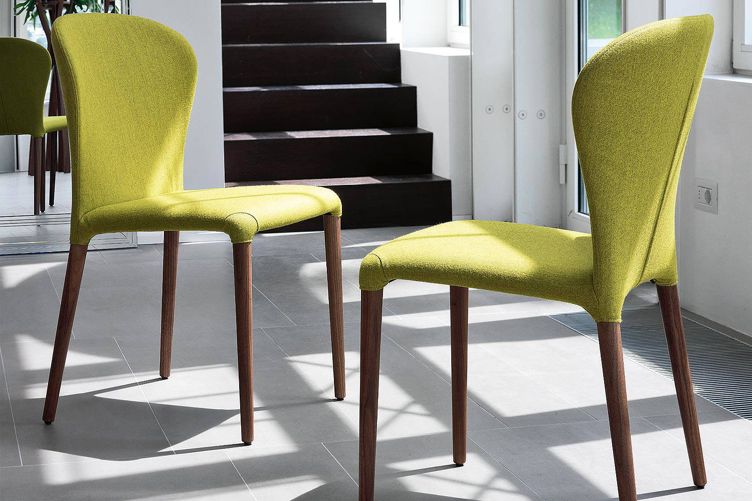 Astrid dining chairs close-up