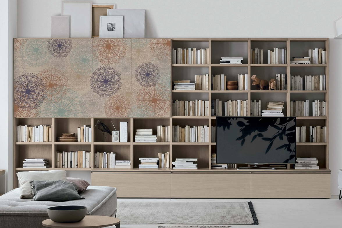 Atlante AT218 Bookcase by Tomasella Atlante AT218 Bookcase by Tomasella