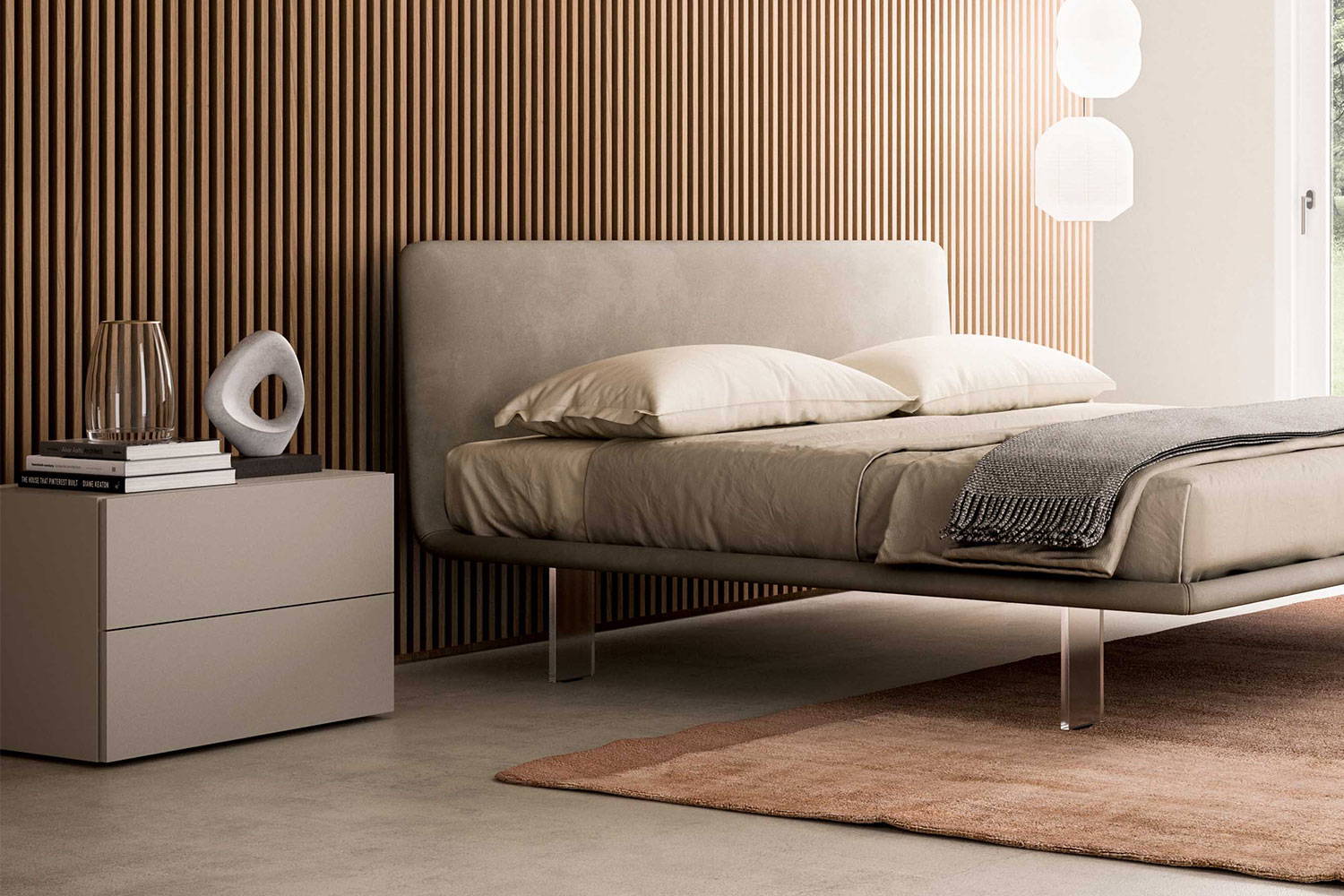 Atlante Nightstand Quickship by Pianca | room service 360°