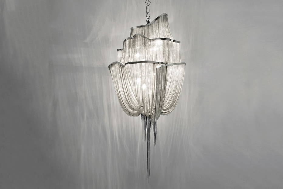 Atlantis 3-tier chandelier by Terzani