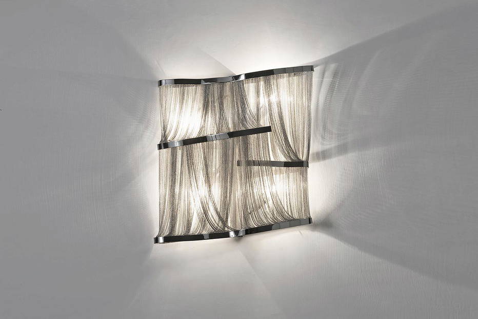 Atlantis double wall sconce by Terzani