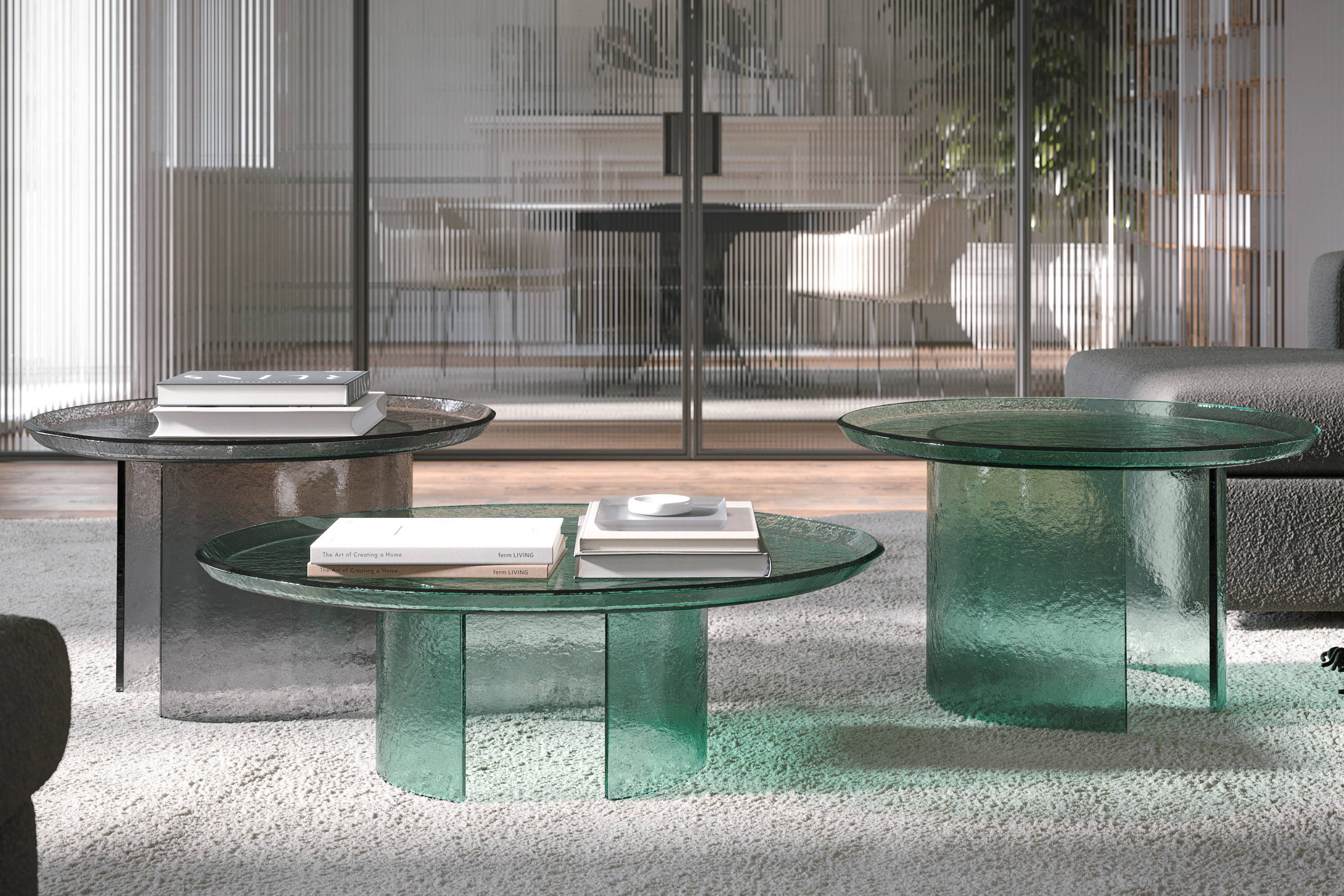 Atollo Coffee Tables from Tonin Casa