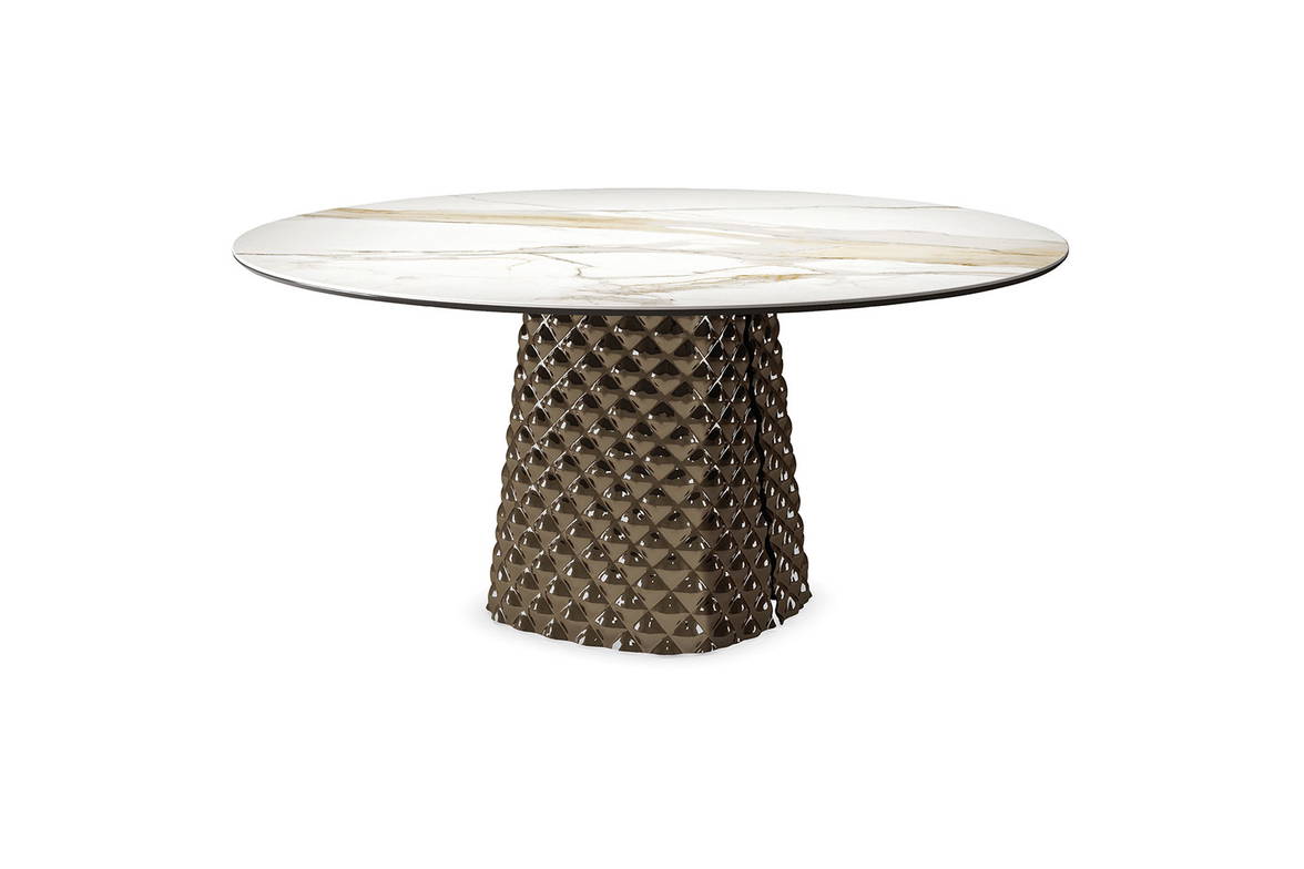 Atrium Keramik Round Dining Table by Cattelan Italia Atrium Keramik Round Dining Table by Cattelan Italia