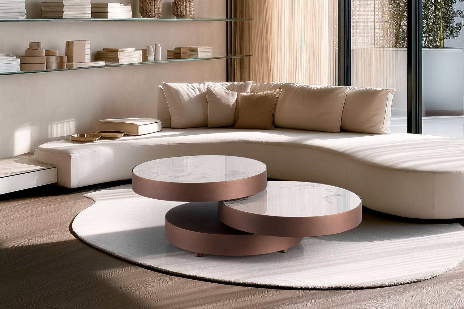 Aurum Round Coffee Table