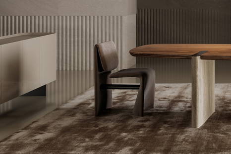 Avant-Garde dining chair close-up