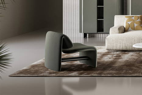 Avant-Garde Lounge Chair designed by Fabrice Berrux
