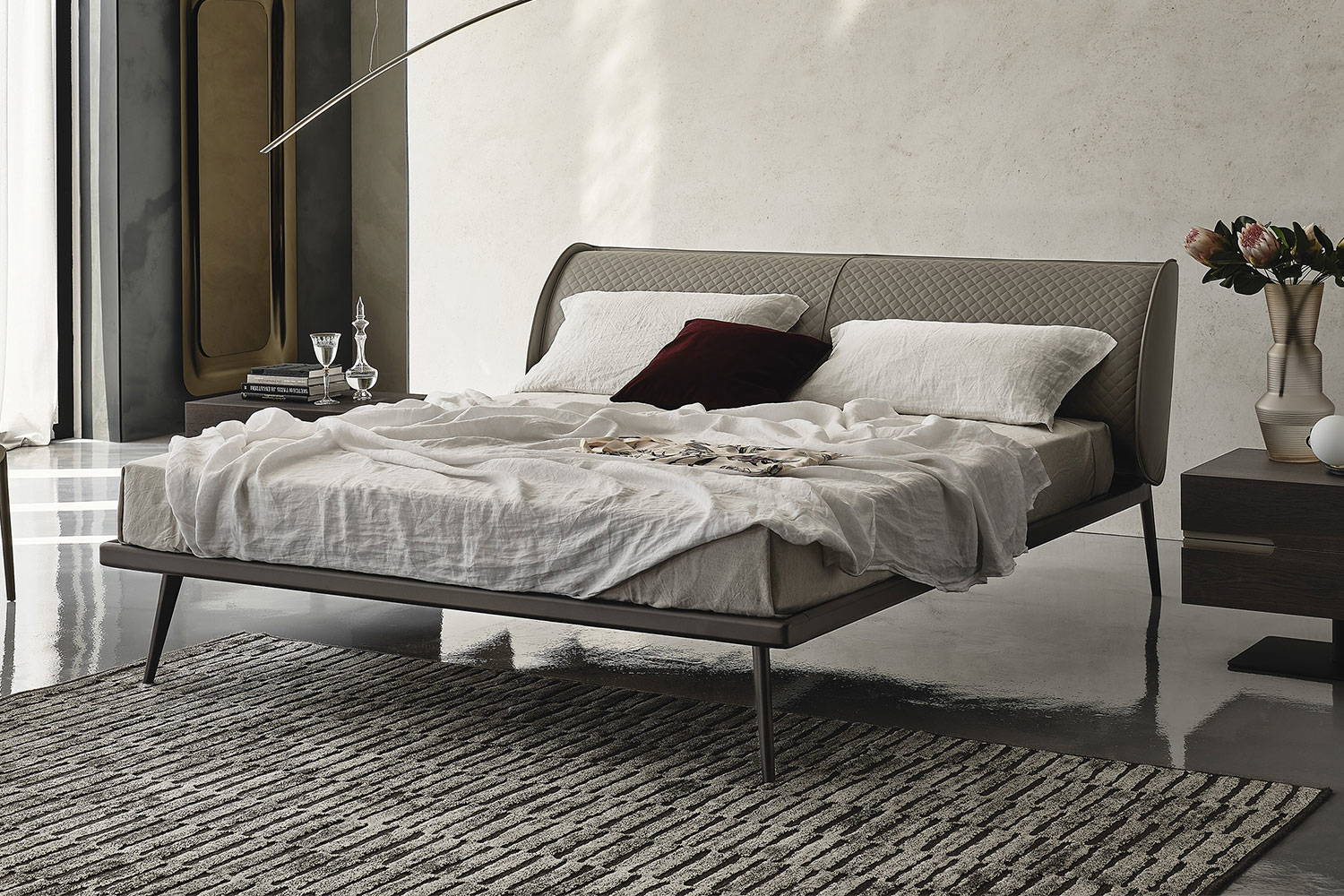 Ayrton bed by Cattelan Italia