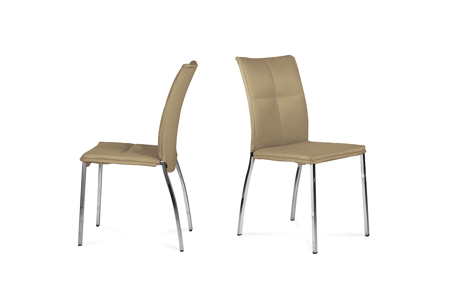 Babette soft dining chairs by Naos in different positions 
