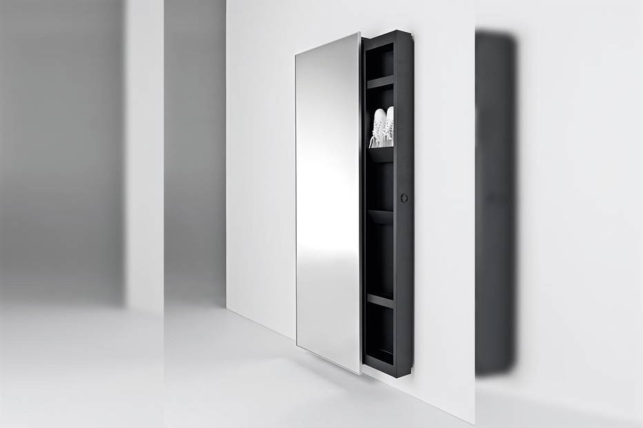 Backstage Mirror with Storage