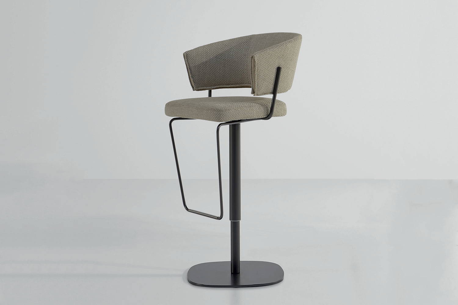 Bahia Too Adjustable Bar Stool by Mauro Lipparini for Bonaldo.