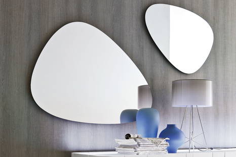 Stone mirrors by Tonin Casa
