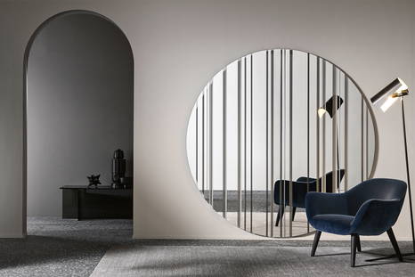 Barcode mirror by Tonelli