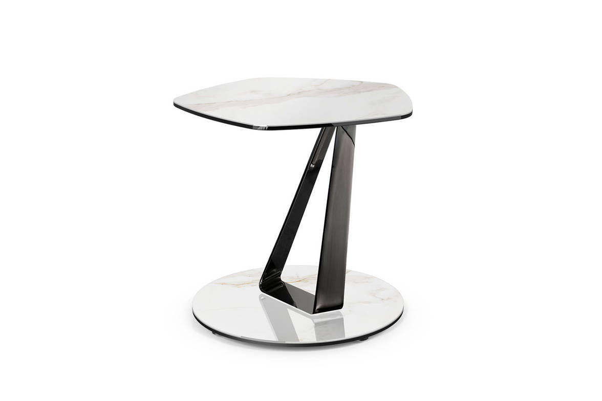 The Basalto end table by Andrea Casati for Naos The Basalto end table by Andrea Casati for Naos