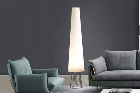Basket floor lamp by Gamma