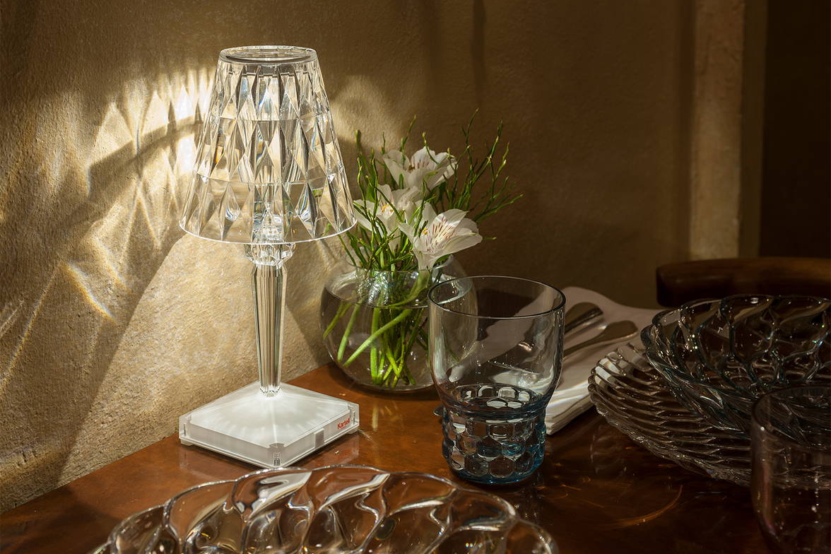 Battery table lamp by Kartell Battery table lamp by Kartell