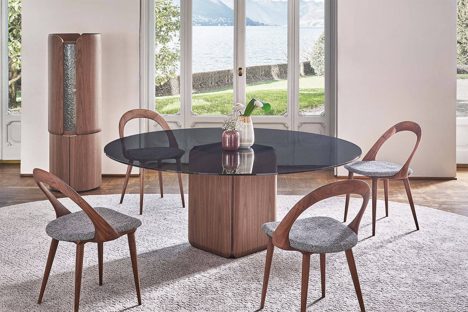 Bay Round Dining Table by Porada.