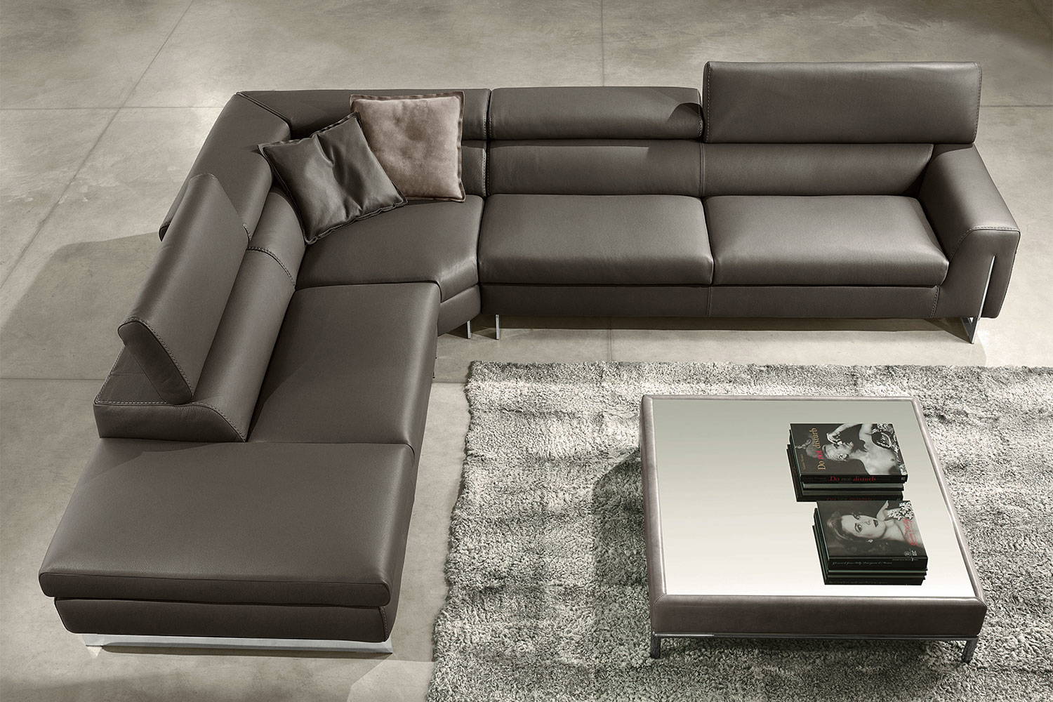 Bellevue Corner Sectional Sofa with Peninsula