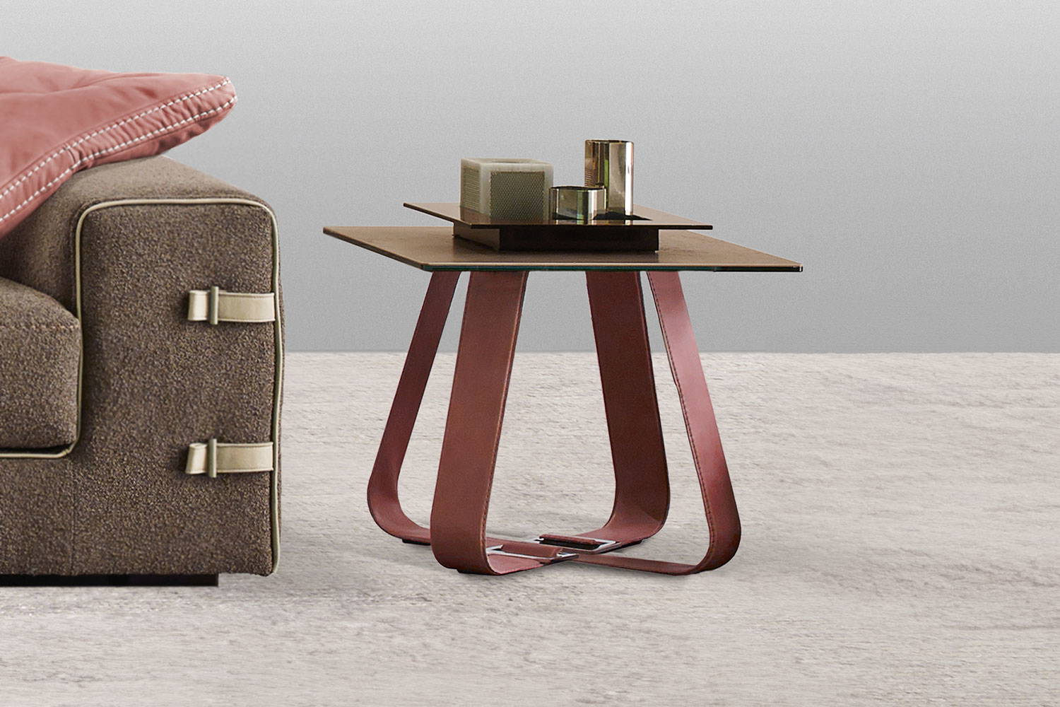 Belt End Table