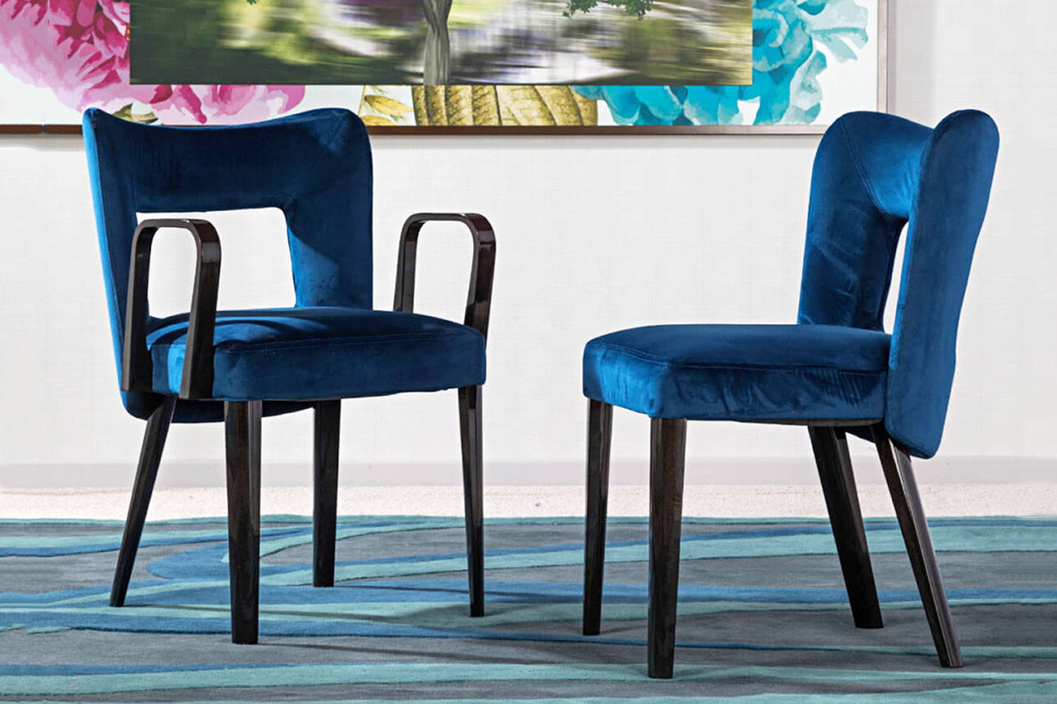 Bess dining chair designed by Giorgio Soressi