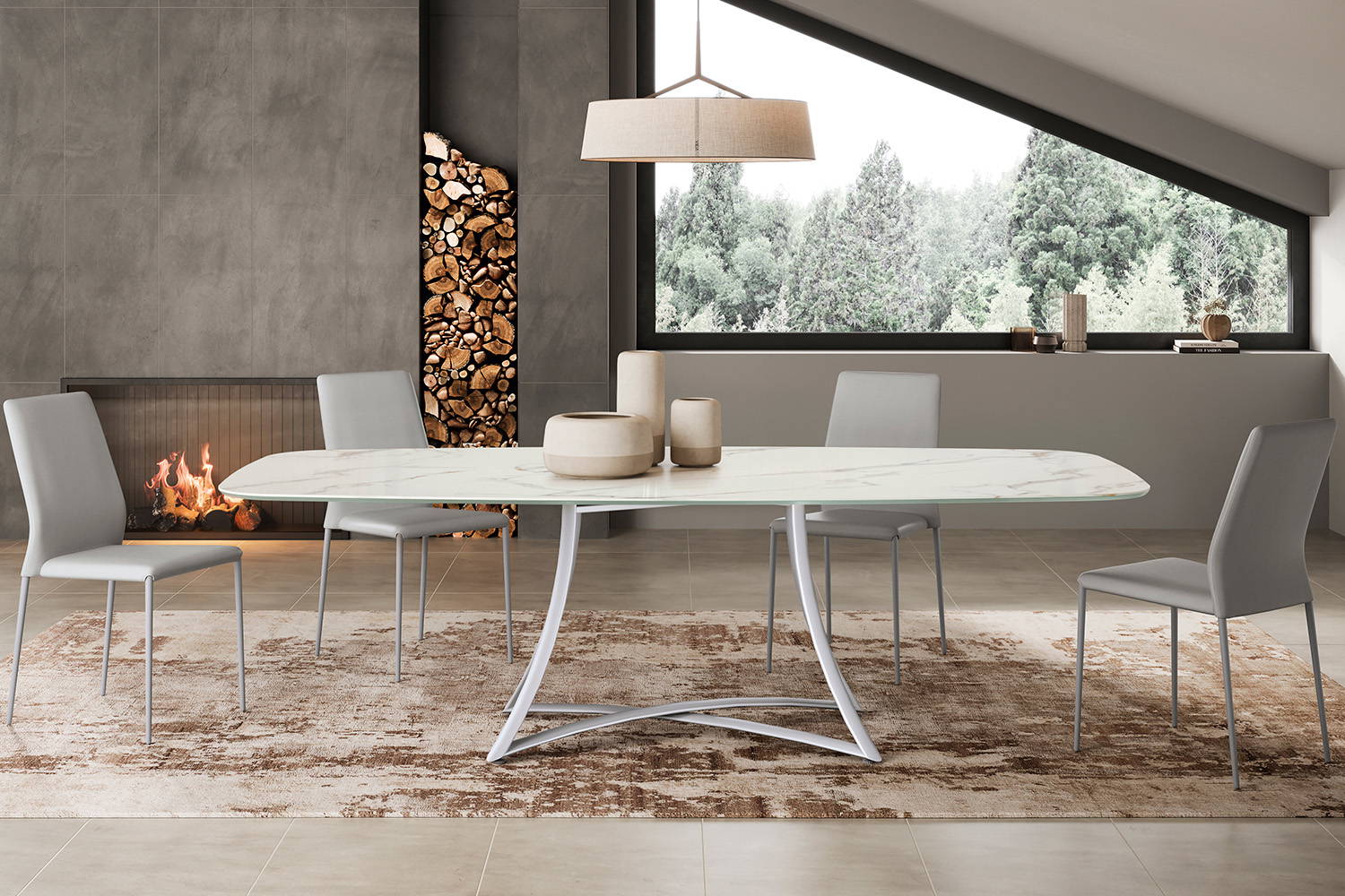 Big Bang Barrel Dining Table
